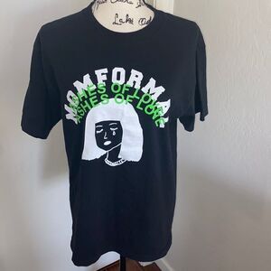 Momformal Ashes Of Love Black Graphic Shirt